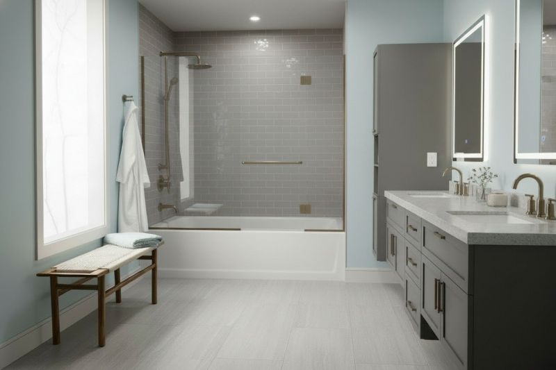 Modern Design Ideas For Tub To Shower Conversion Projects